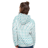 Ribbons on Ribbons/Turquoise Unisex Hoodie