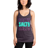 Salty Salty Salty Women's Racerback Tank