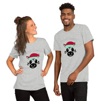 Santa's Favorite Zebra Short-Sleeve Unisex T-Shirt