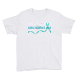 Awareness Starts Here/Turquoise Youth Short Sleeve T-Shirt