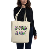 Spoonie Strong Spoons Eco Tote Bag
