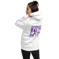 September Chiari Awareness/SUPPORTER Marble Print Unisex Hoodie