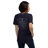 Two Sided Facts/October Dysautonomia Awareness Month Short-Sleeve Unisex T-Shirt