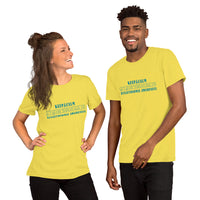 Keep Calm Get Your Turquoise On/Dysautonomia Short-Sleeve Unisex T-Shirt