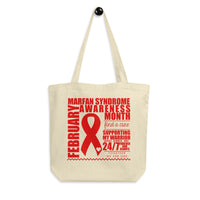 February Marfan Syndrome Awareness Month/SUPPORTER Eco Tote Bag