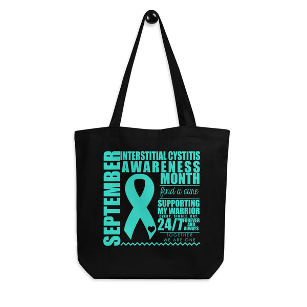 September Interstitial Cystitis Awareness/SUPPORTER Eco Tote Bag