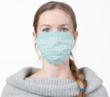 Awareness Ribbons/Turquoise Face Mask
